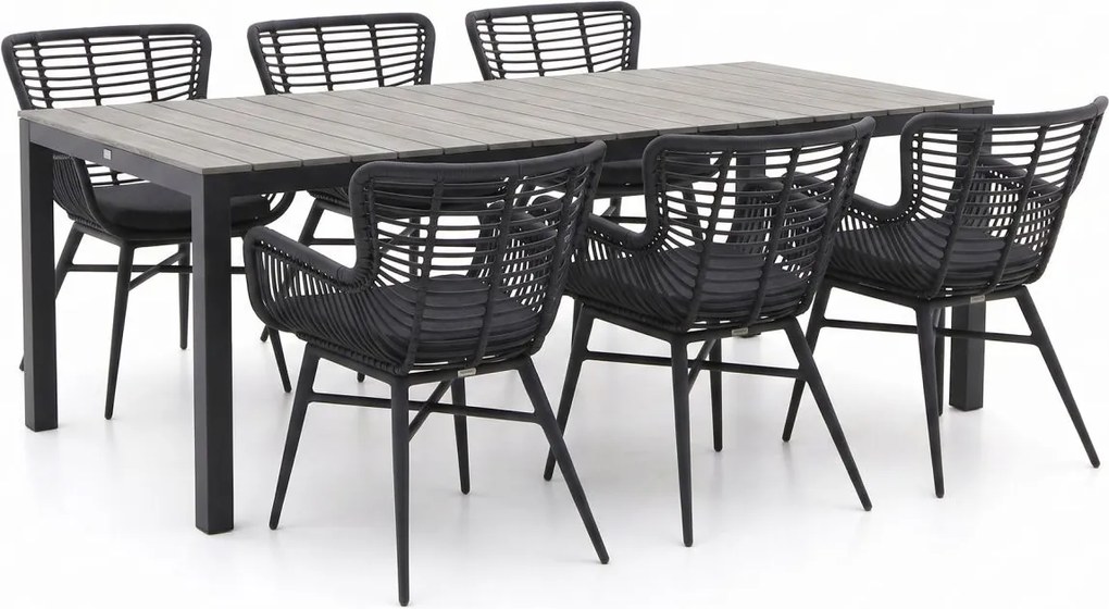 Diningset Intenso  | 6 personen | Tuinset polywood | 7-delig | Kees Smit Tuinmeubelen