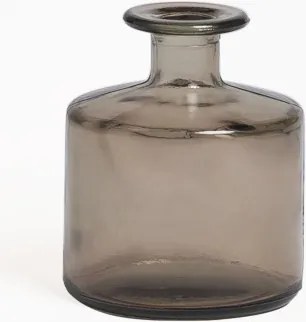 Vaas Van Gerecycled Glas Pussa Grijs – Taupe - Sklum