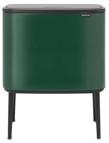 Brabantia Bo Touch Bin Afvalemmer - 36 liter - kunststof binnenemmer - pine green 304163