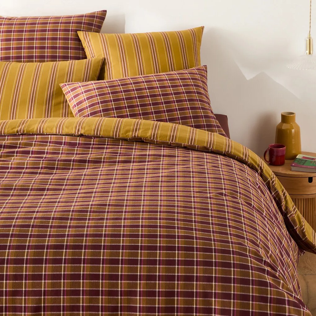 Dekbedovertrek in gewassen katoen, Oswald