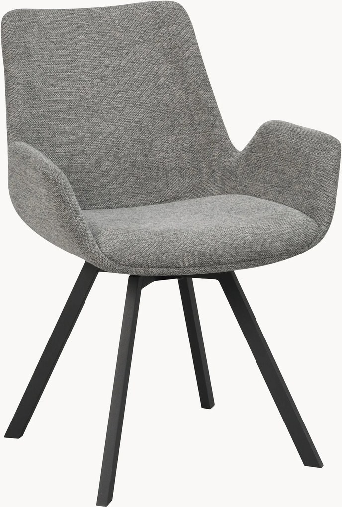 Gestoffeerde draaistoelen Norwell, 2-delig