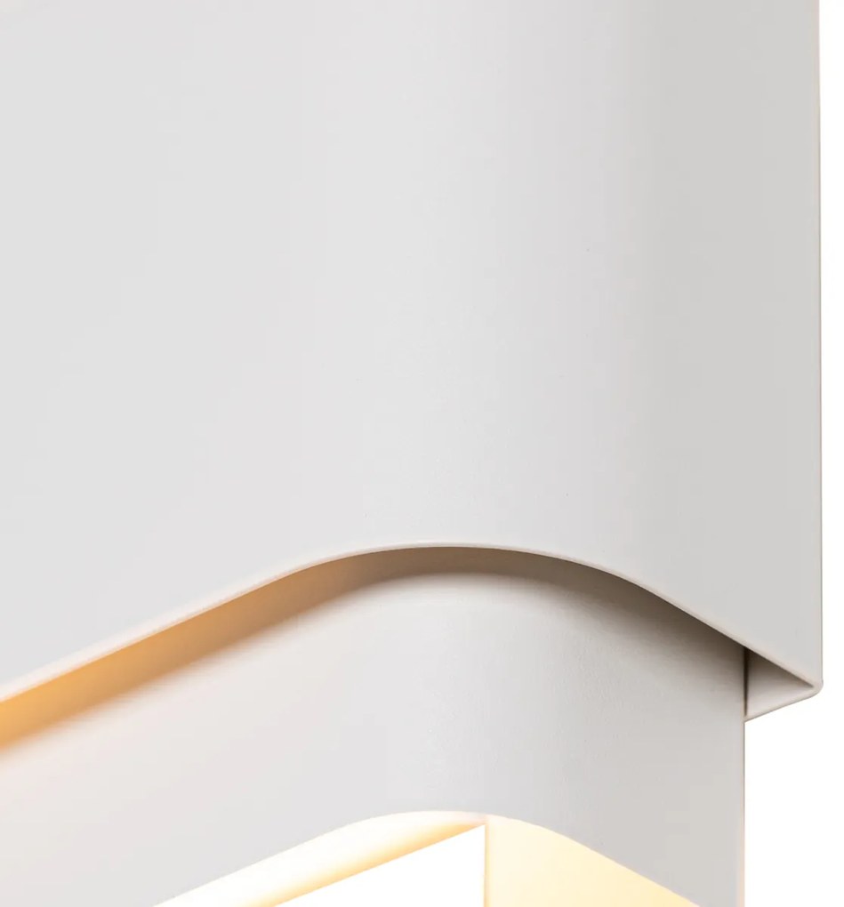 Smart wandlamp wit 2-lichts incl. 2 Wifi G9 - Coen Modern G9 Binnenverlichting Lamp