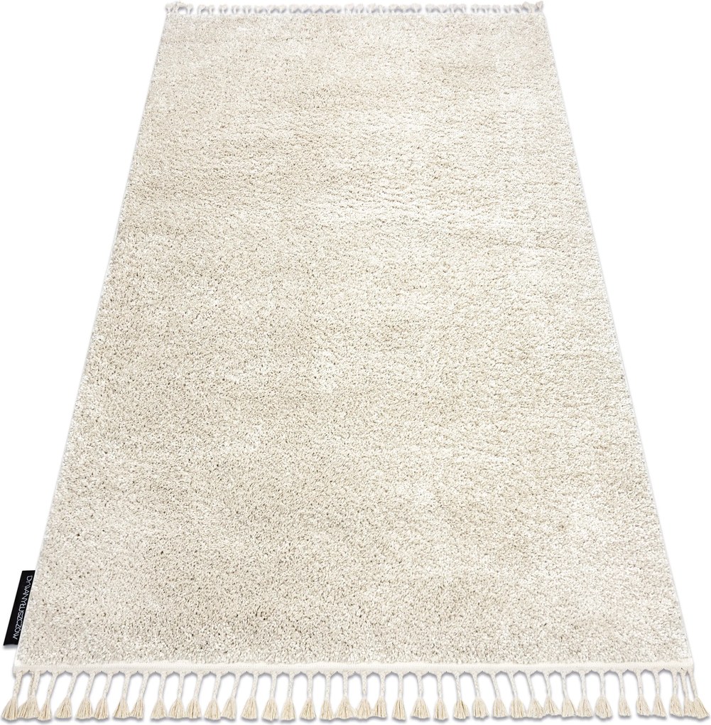 Tapijt BERBER 9000 crème rand , Barber, marokkaanse shaggy - TWEEDE-KLASSE PRODUCT