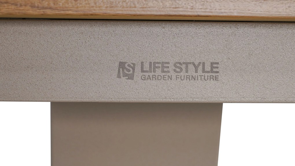 Lifestyle Garden Furniture Vicente/Noelle X Barset Rope Zand/Beige 5-delig