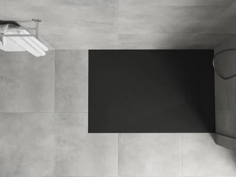 Mexen Hugo rechthoekige SMC douchebak 100 x 80 cm, zwart - 42708010