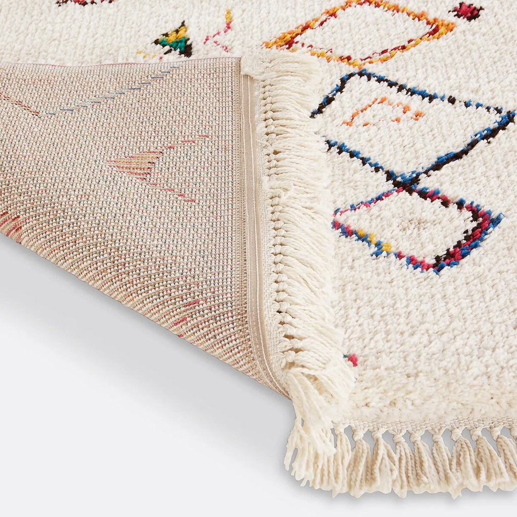 Gekleurd berber vloerkleed, Miro