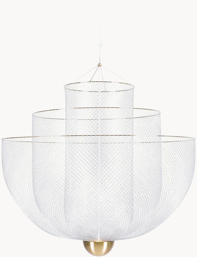 Dimbare LED-kroonluchter Meshmatics Large