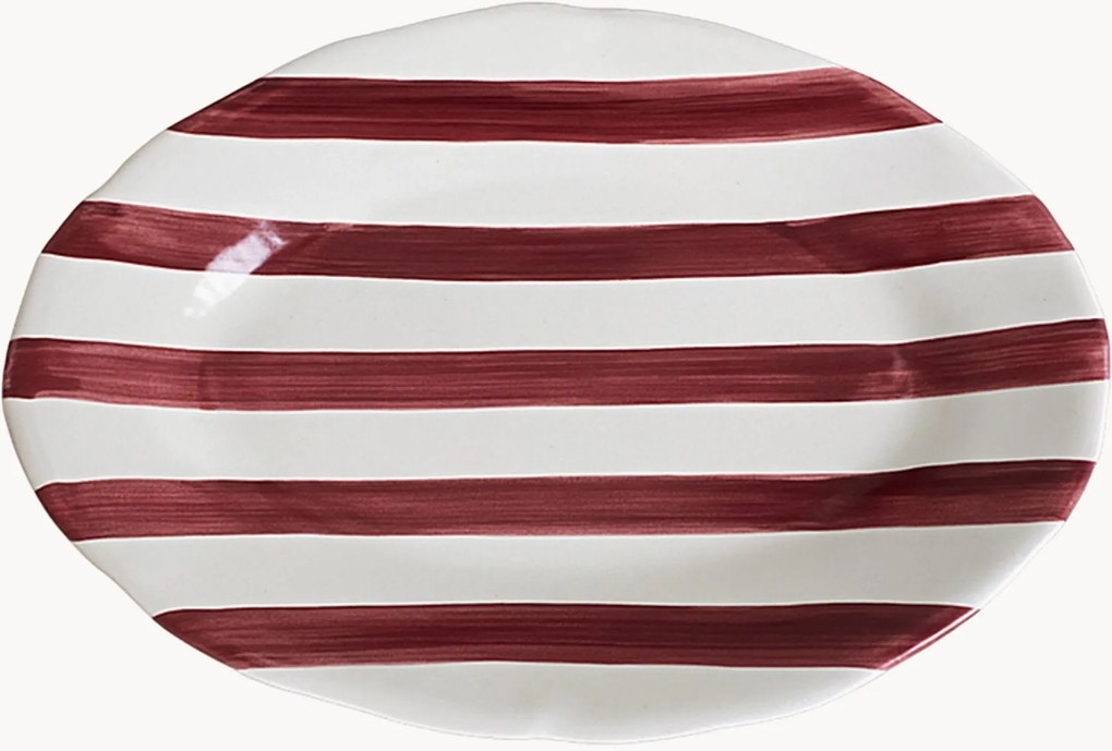 Handgemaakte serveerplateau Rayure