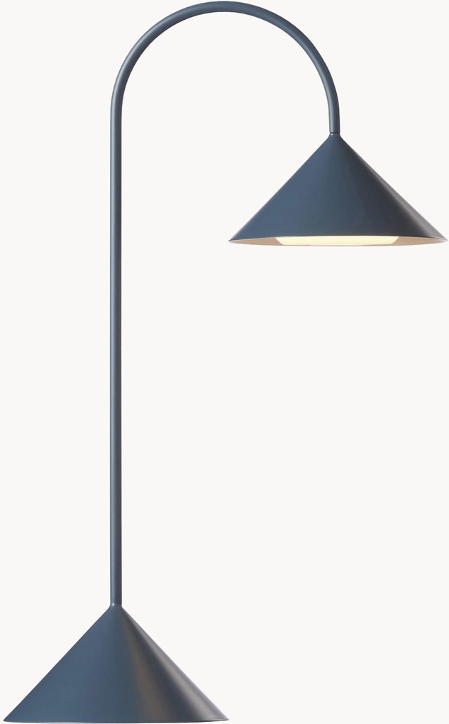 Draagbare outdoor LED-tafellamp Grasp, dimbaar