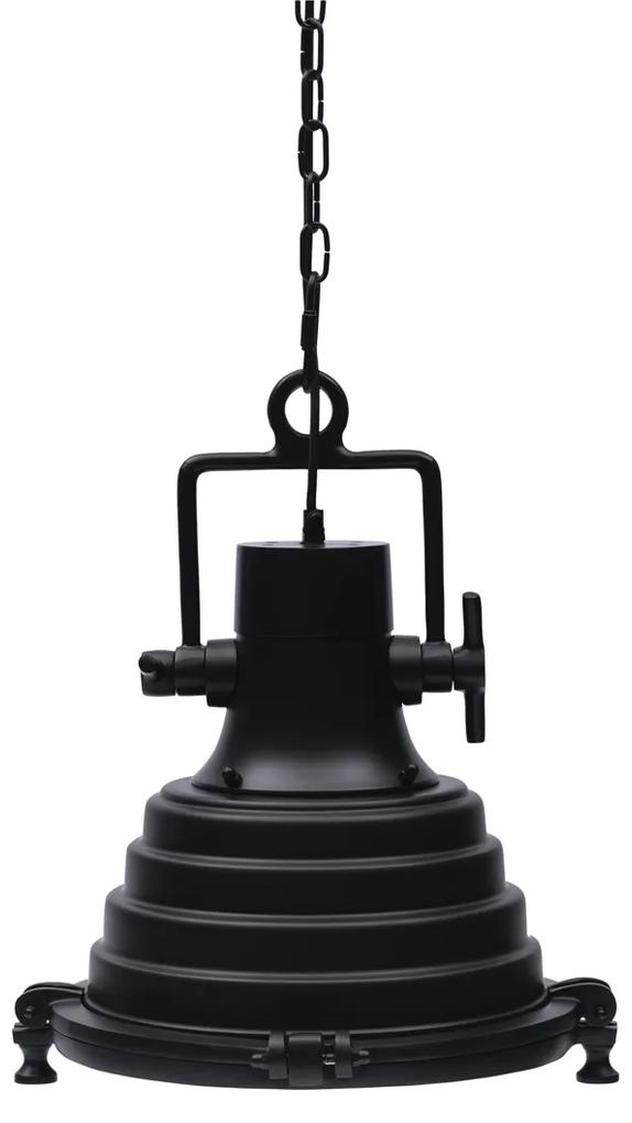 Rivièra Maison - Factory 56 Hanging Lamp black - Kleur: zwart