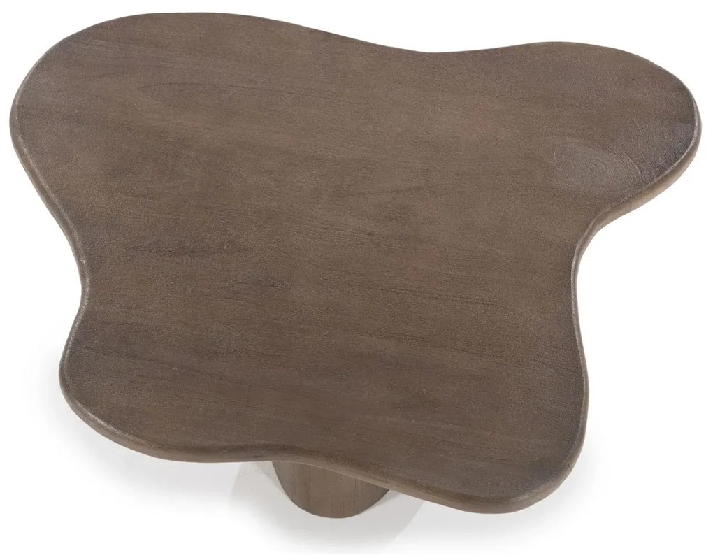 By-Boo Fall Scandinavische Salontafel Set Mangohout Bruin - 75 X 75cm.