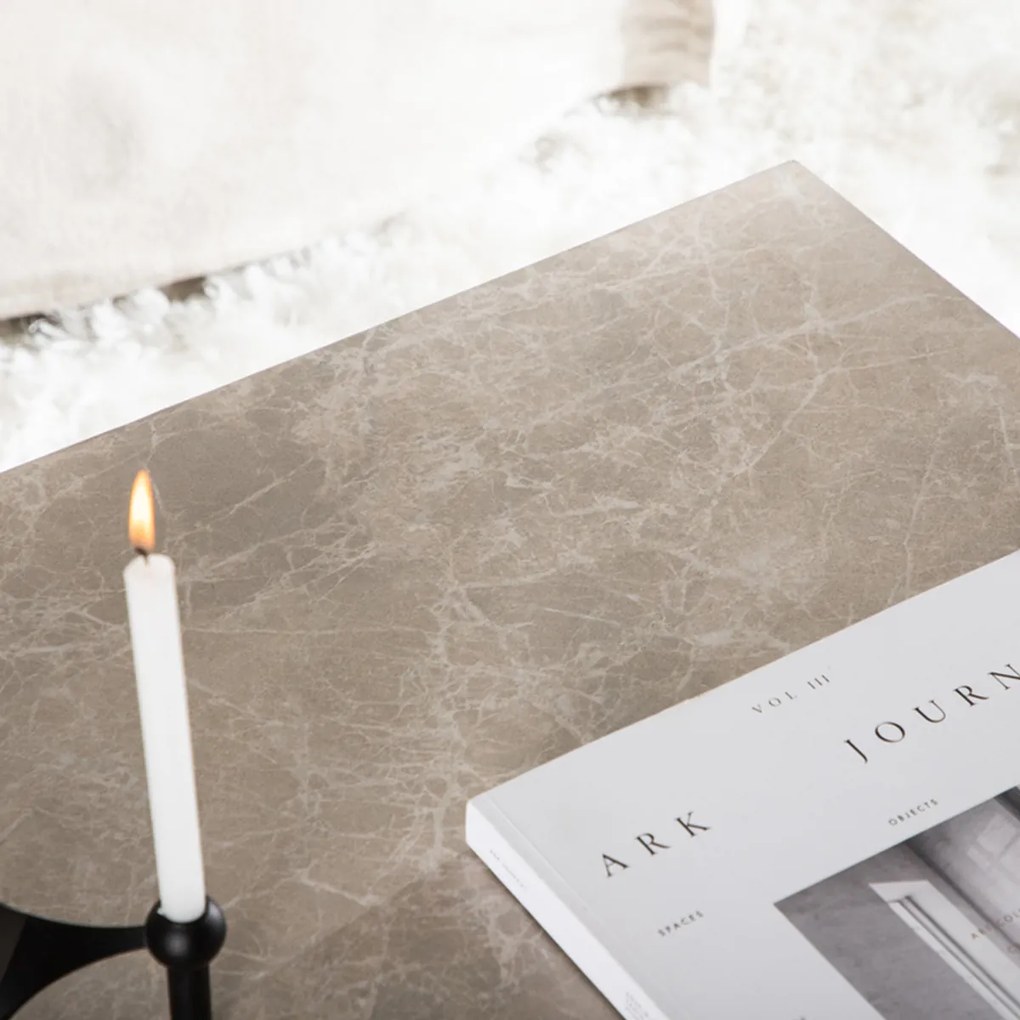 Tweedelige Salontafelset Groot Blok - 60 X 80cm.