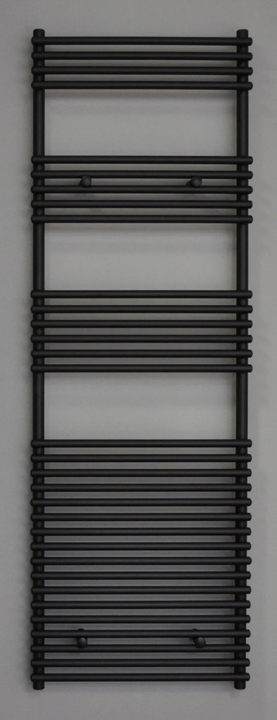 Sanicare design radiator Tube-On-Tube 180 x 60 cm. mat zwart