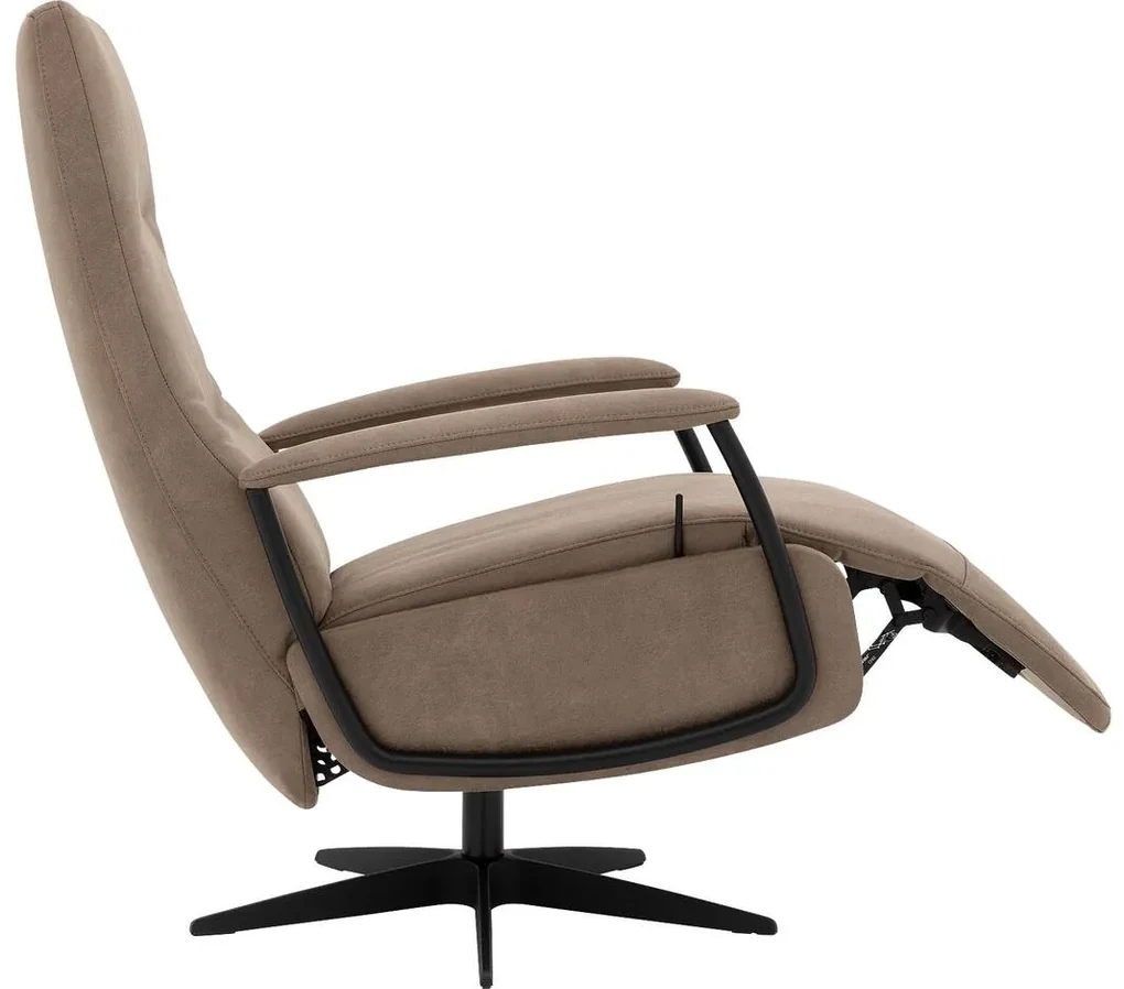 Goossens Excellent Relaxstoel Riati, Relaxstoel met rugverstelling met voetklep+topswing (maat m)