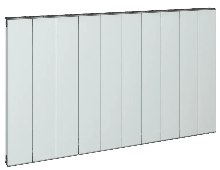 Eastbrook Vesima horizontale aluminium verwarming 60x50,3cm Mat wit 660 watt