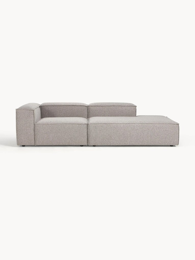 Modulaire chaise longue Lennon van bouclé