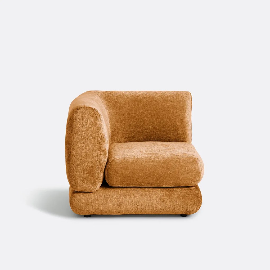 Modulaire hoek, dik fluweel, HOOVER