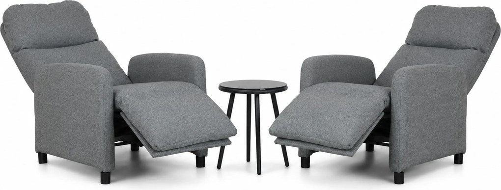 Tuinset 2 personen  Outdoor textiel Grijs Lifestyle Garden Furniture Real