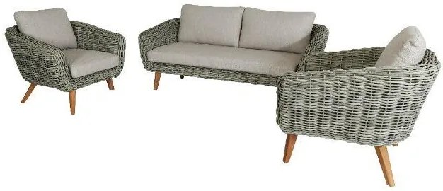 The Outsider Stoel-bank Loungeset - Serrano- Acacia - Antraciet - The Outsider