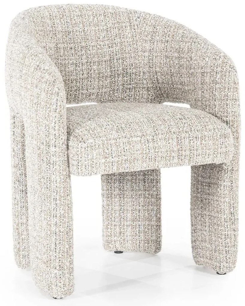 Eleonora Hamilton Taupe Eetkamerstoel Hotel Chique Stijl