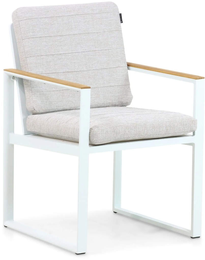 Tuinstoel Aluminium Wit Lifestyle Garden Furniture Faro