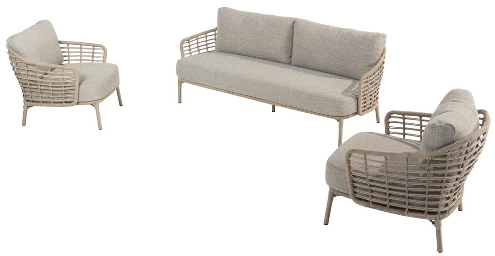 4 Seasons Outdoor Como loungeset harvest  Loungeset     weerbestendig