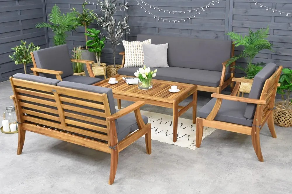 Acaciahouten tuinmeubelen Danang Coffee 7 Garden Point
