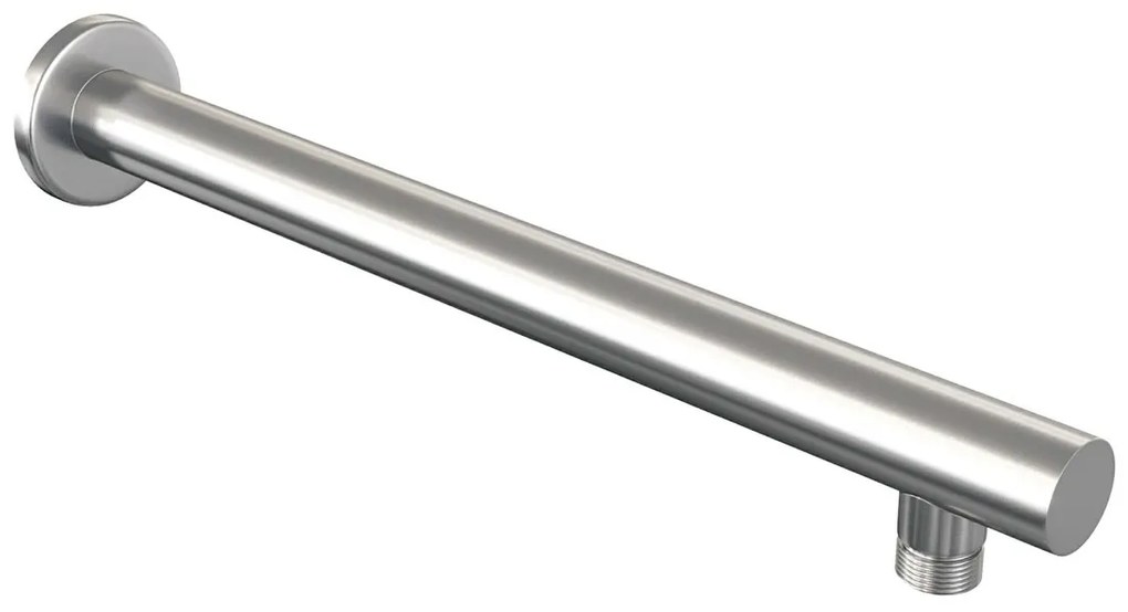 Brauer Brushed Edition complete inbouw regendouche met staafhanddouche, rechte wandarm, glijstang en hoofddouche 20cm set 13 RVS geborsteld PVD