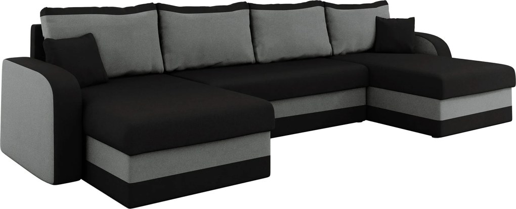 Hoekbank Comfivo Melissa III, Aanwezig, Aanwezig, 304x140x80cm, 140.5 kg, Poten: Kunststof