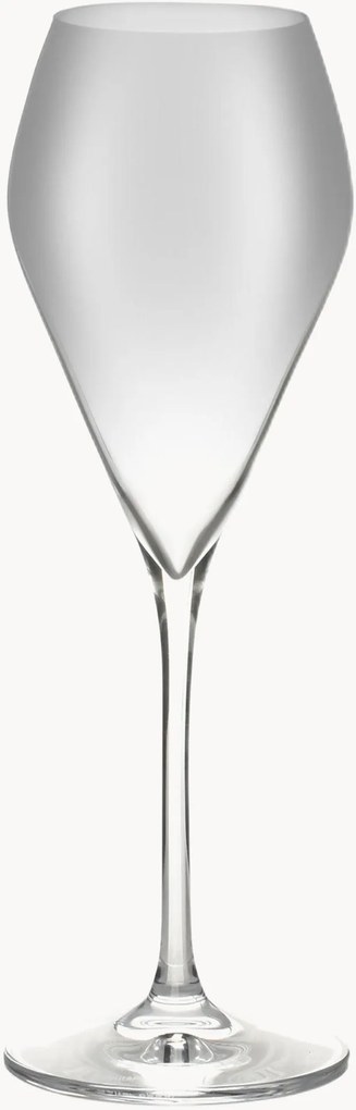 Champagneglazen Cuvee van kristalglas, 6-delig