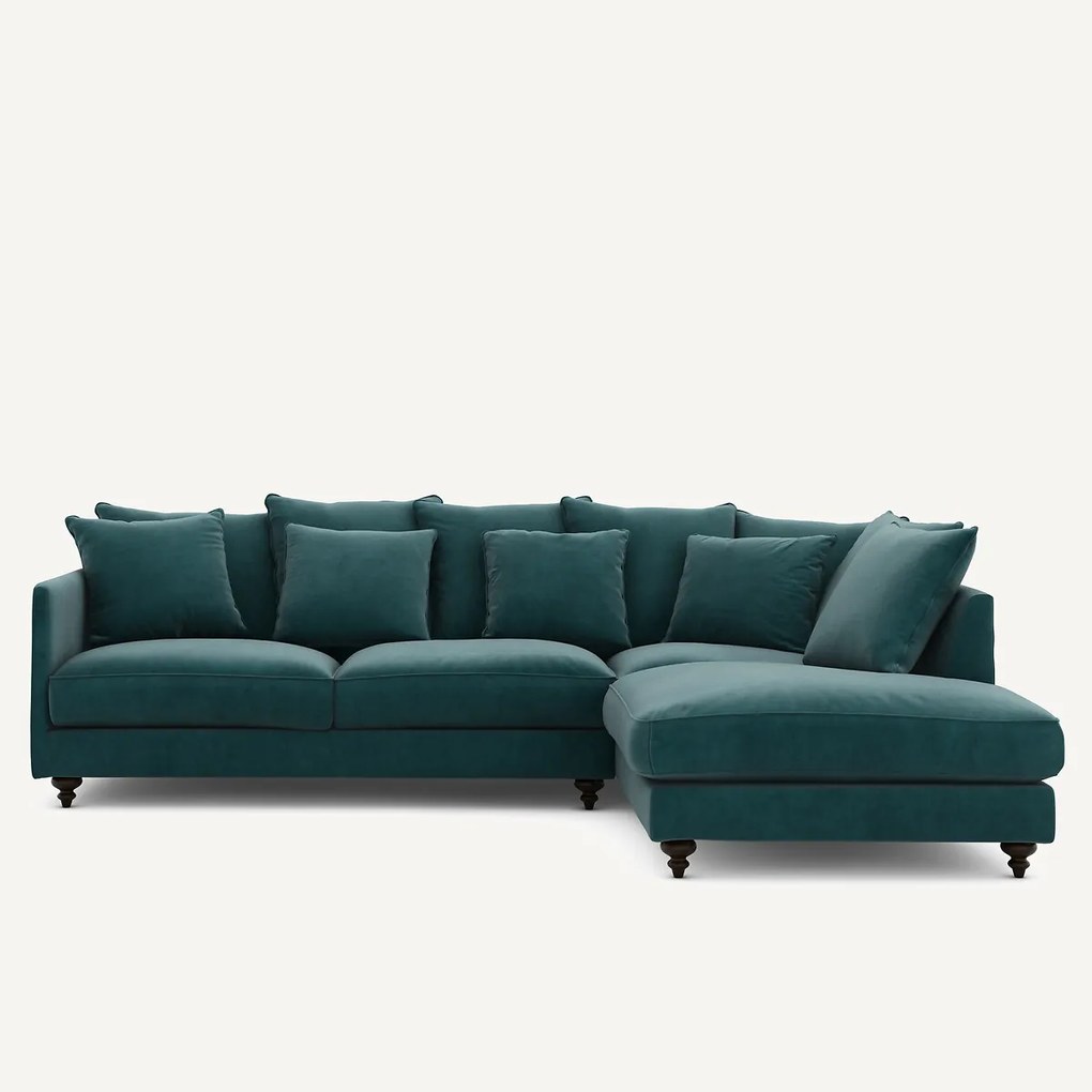 Fluwelen hoekslaapbank, Lazare