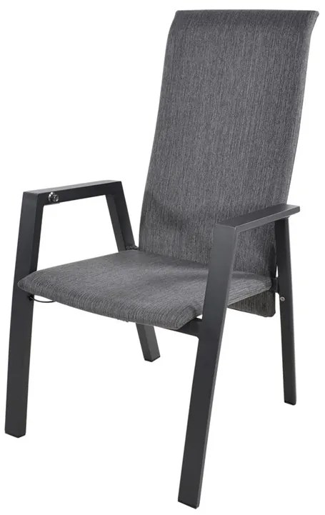 Lesli Living  Standenstoel - Flare Negro - Antraciet - Lesli Living