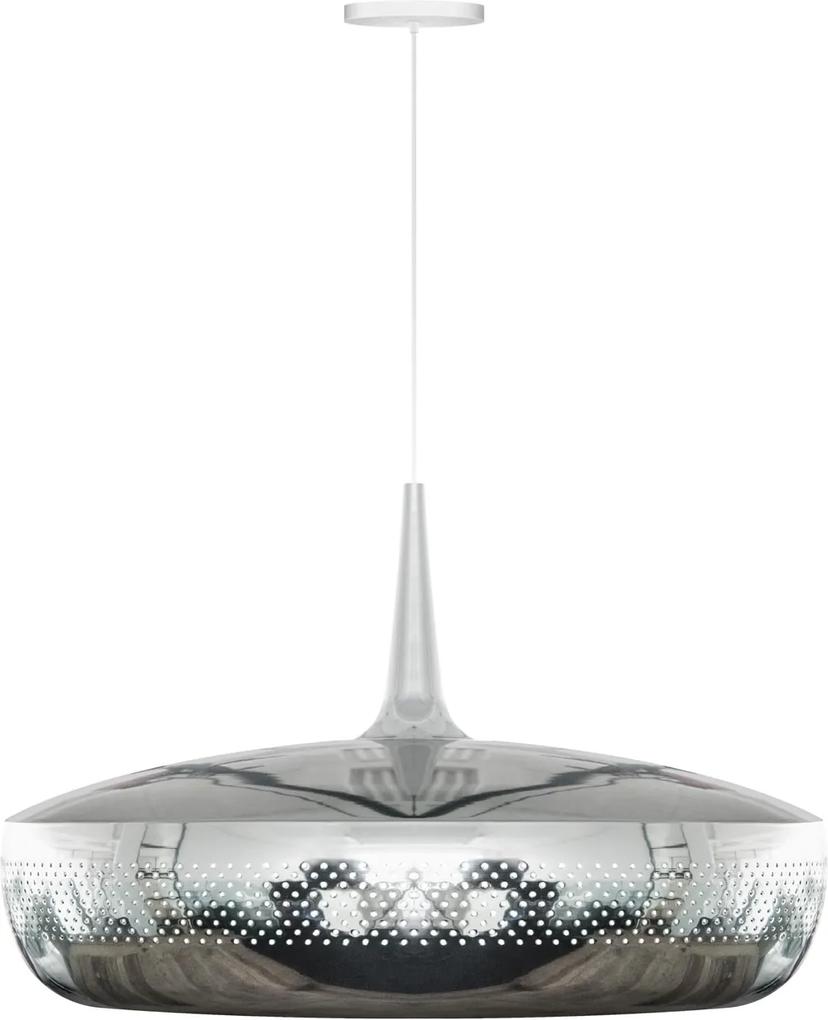 UMAGE Clava Dine lamp Zilver | Lamp | Polished Steel- Lampenkap - Hanglamp - Lamp - Metaal - Organische - Metalen - Design