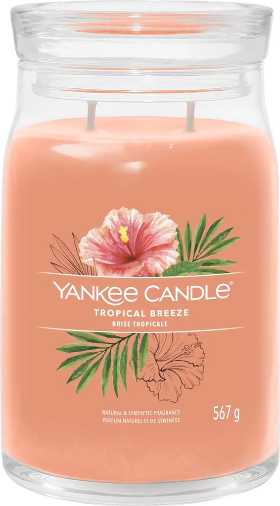 Yankee Candle geurkaars - Tropical Breeze - Signature Large Jar