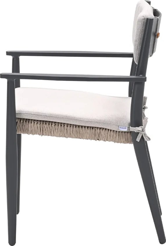 Garden Impressions Lily tuinstoel - donker grijs