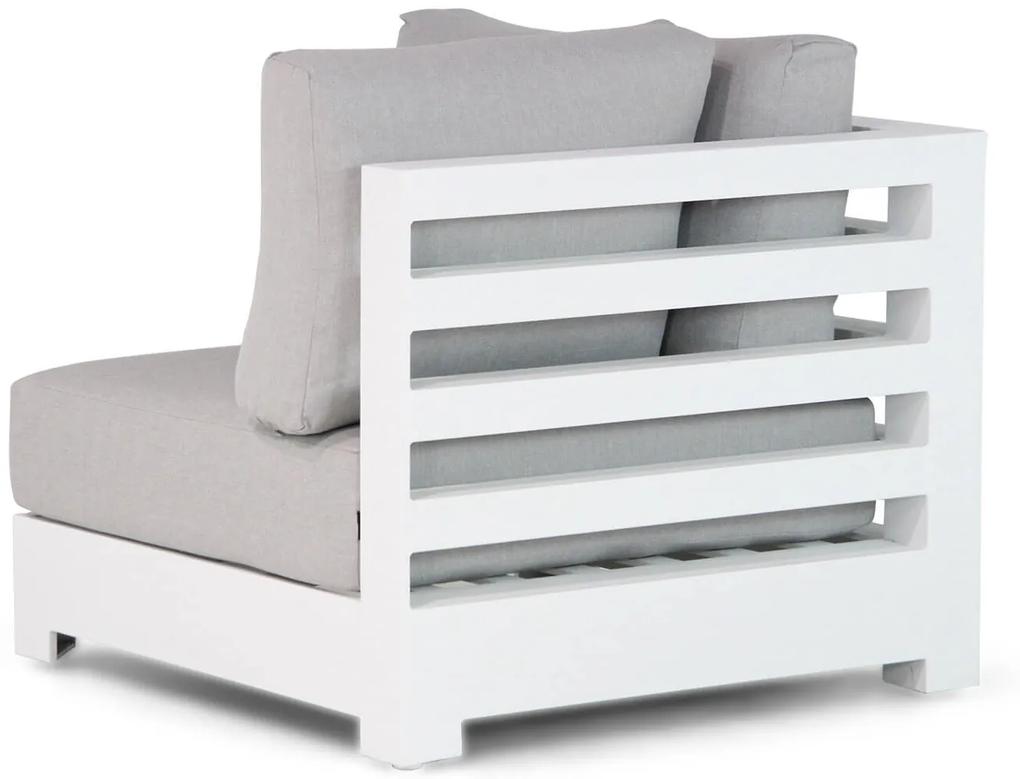 Hoek loungeset  Aluminium Wit 5 personen Santika Furniture Santika Phantom