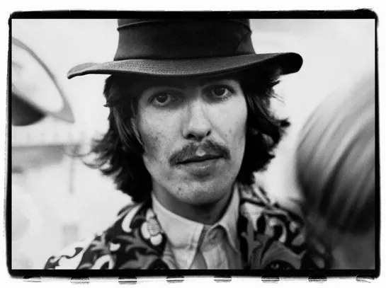 Foto George Harrison - Club Dell'Aretusa, Kings Road, London - May 23rd 1968