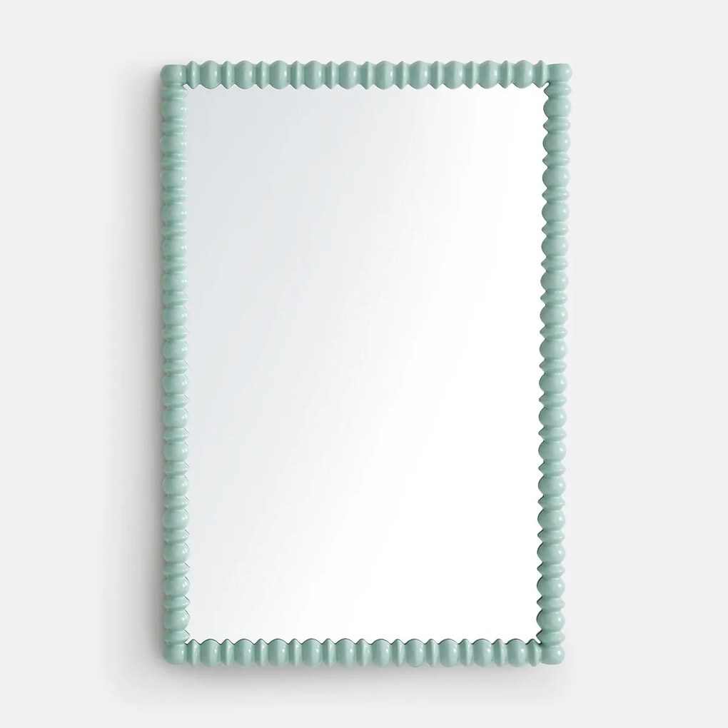 Spiegel in gelakt hevea 61,5x 91,5 cm, Lomia