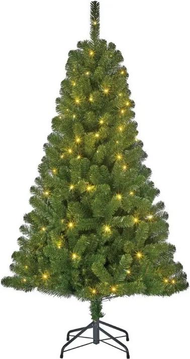 Charlton kunstkerstboom groen LED 80L h120 d76 cm Trees