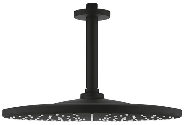 Grohe Rainshower mono hoofddoucheset 310 rond mono phantom black 22122kf0
