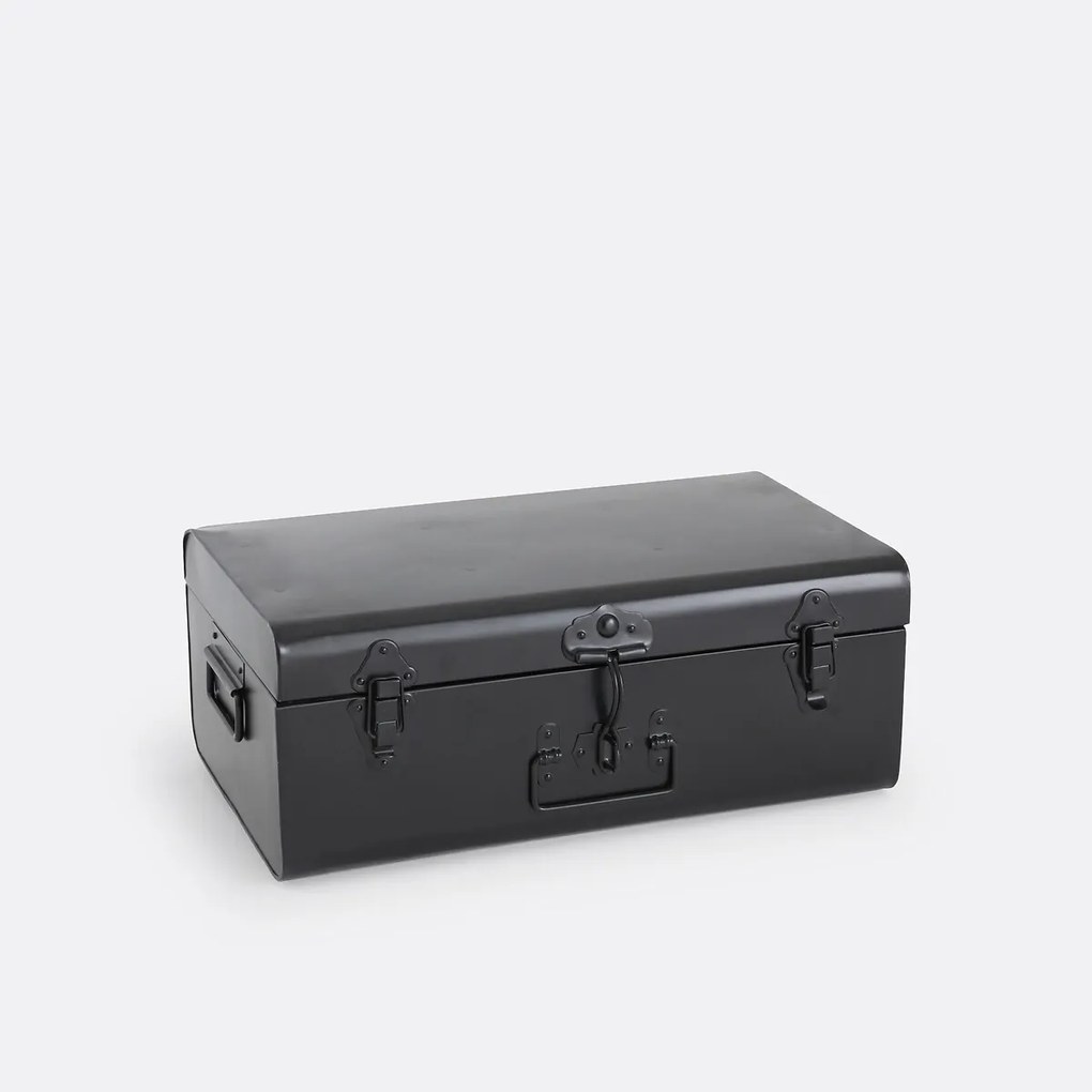 Koffer in staalmetaal, Masa