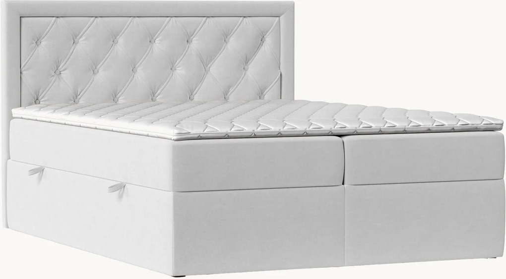 Handgemaakt fluwelen divan bed Maestro met opbergruimte, H3