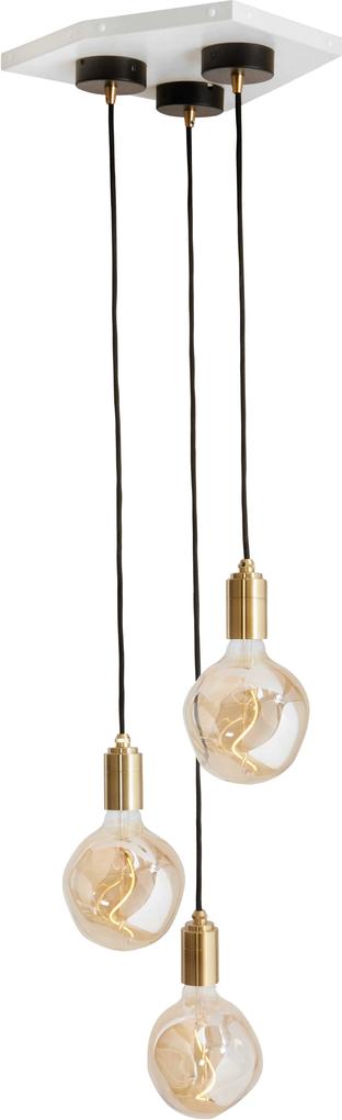 Tala LED Hanglamp set rond messing Voronoi I