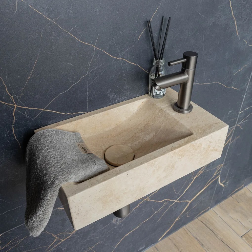 Saniclear Iron fonteinkraan verouderd ijzer - gunmetal