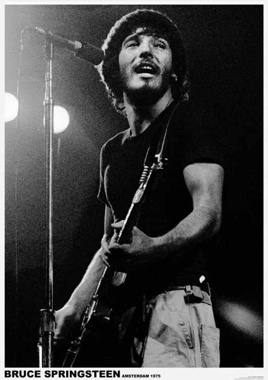 Poster Bruce Springsteen - Amsterdam 1975