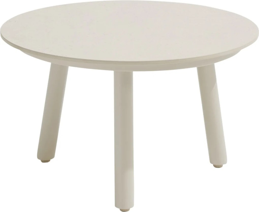 Salute lounge tuintafel 60xH35 cm ceramic oyster linen Taste 4SO
