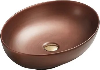 Mexen Iko opbouw wastafel 52 x 39 cm, koper - 22245251