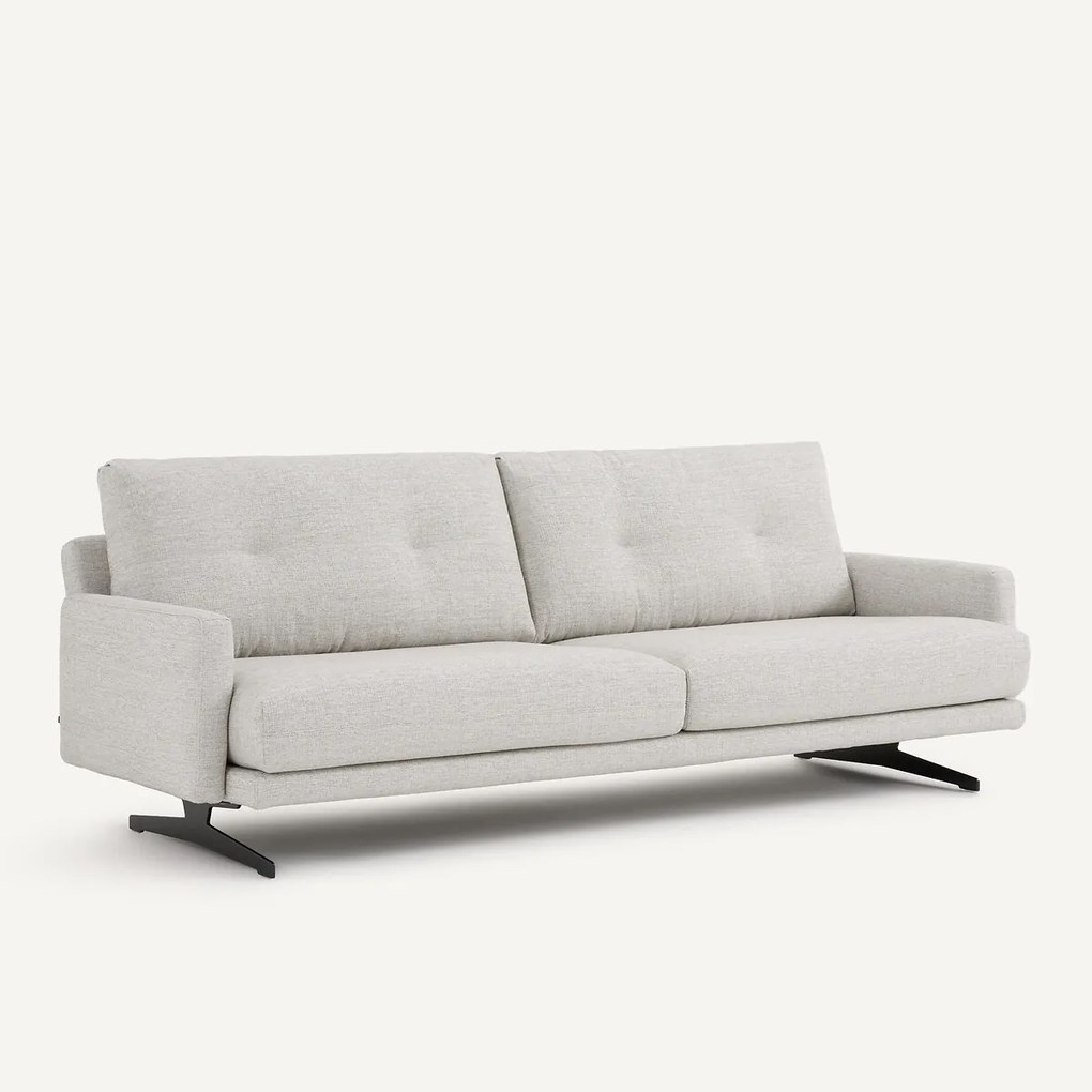 3- of 4-zitsbank, in gespikkeld canvas, DELICATO