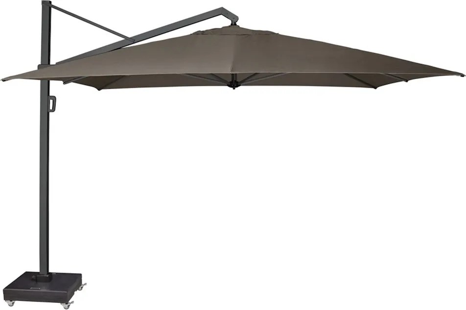 Icon premium zweefparasol 400x300 cm havana