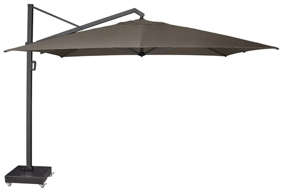 Icon premium zweefparasol 400x300 cm havanna